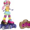 Rock N Rollerskate Doll Rainbow Riley Light Up Remote Control Rollerskating Doll -Barbie Shop 11 80671.1663912116