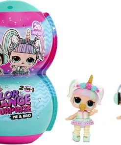 2-n-1 L.O.L. Surprise Me & My Bro Colour Change