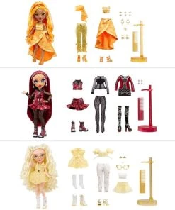 Rainbow High Fashion Doll S4 (Meena Fleur / Mila Berrymore / Delilah Fields) - Assorted