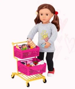 Our Generation Shopping Cart With Groceries Set 11 Our Generation Shopping Cart With Groceries Set -Barbie Shop 1 47192.1663882214