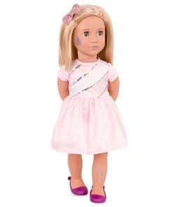 Our Generation Doll With Glitter Tattoo Deco Rosln -Barbie Shop 20001108 1 77404.1628747930