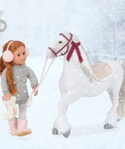 Our Generation Clydesdale 20" Horse 7 Our Generation Clydesdale 20" Horse -Barbie Shop 20001138 2 35251.1628747929