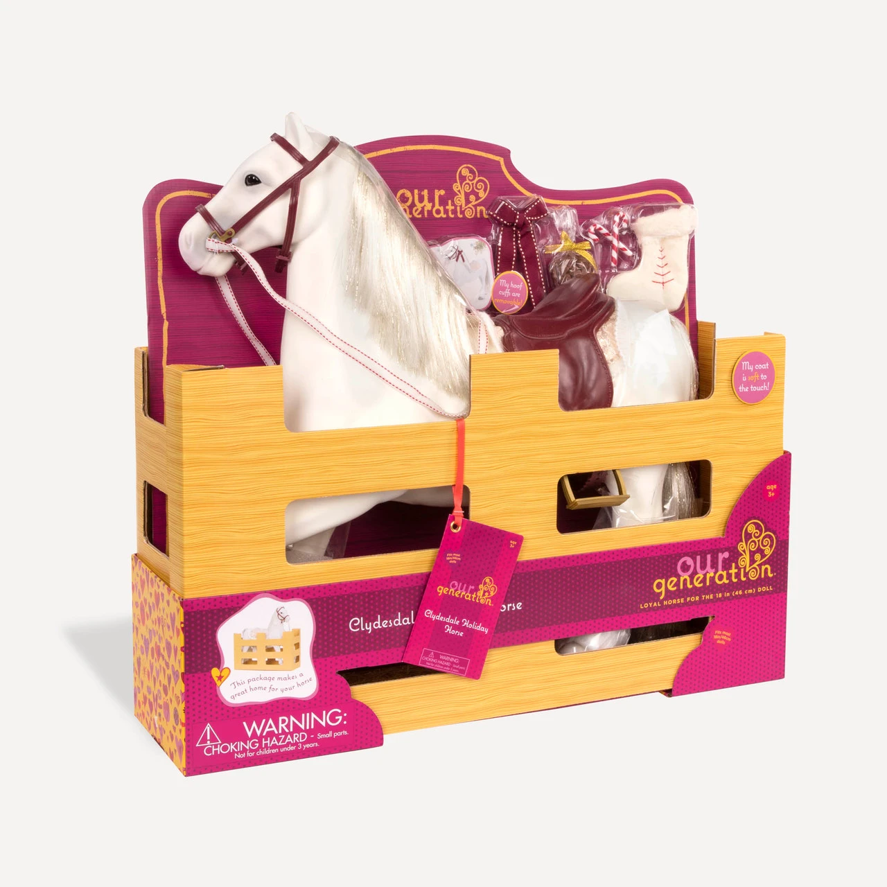 Our Generation Clydesdale 20" Horse 5 Our Generation Clydesdale 20" Horse - Image 3