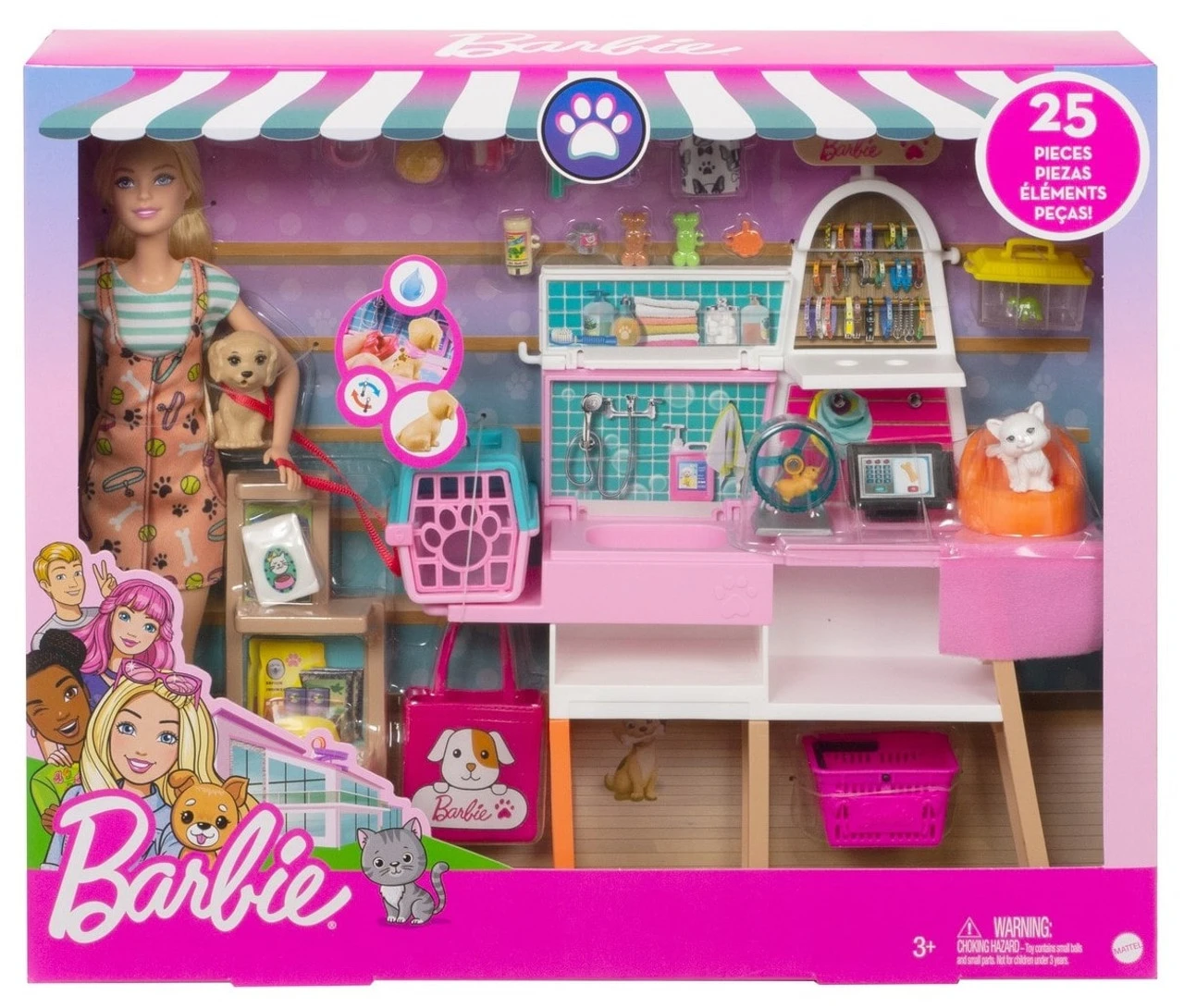 Barbie Pet Grooming Playset 4 Barbie Pet Grooming Playset - Image 2