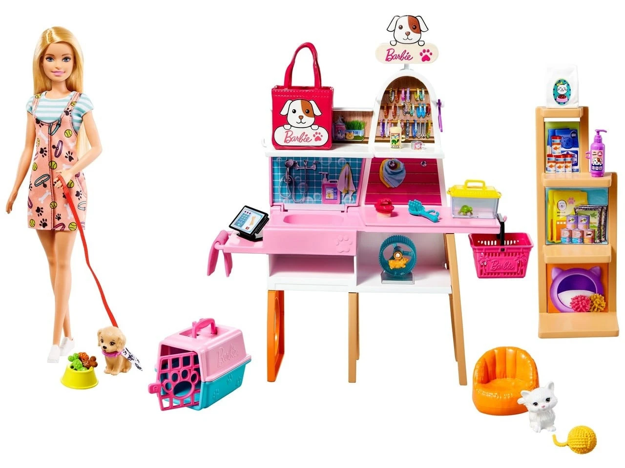 Barbie Pet Grooming Playset 3 Barbie Pet Grooming Playset