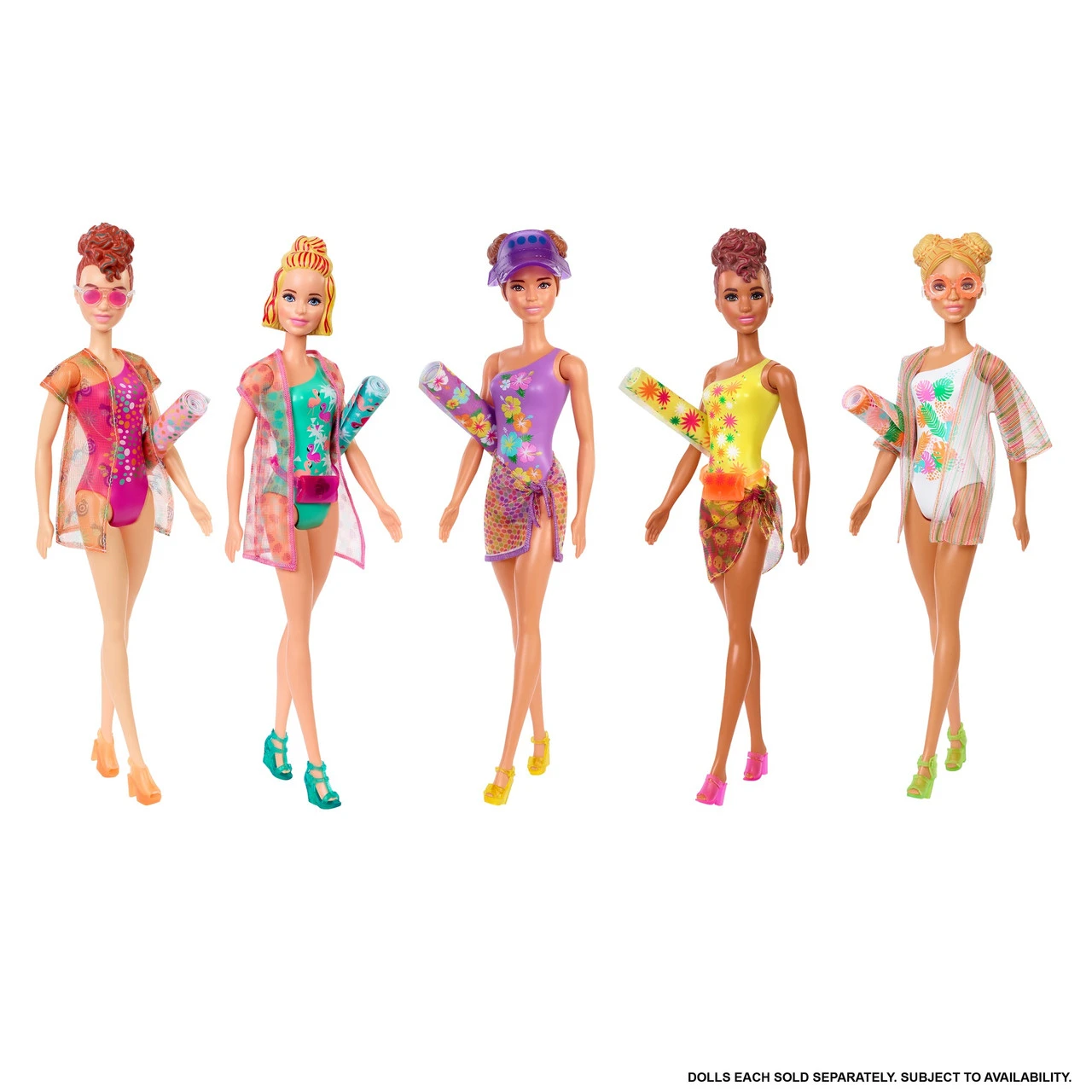 Barbie Color Reveal Dolls 4 Barbie Color Reveal Dolls - Image 2