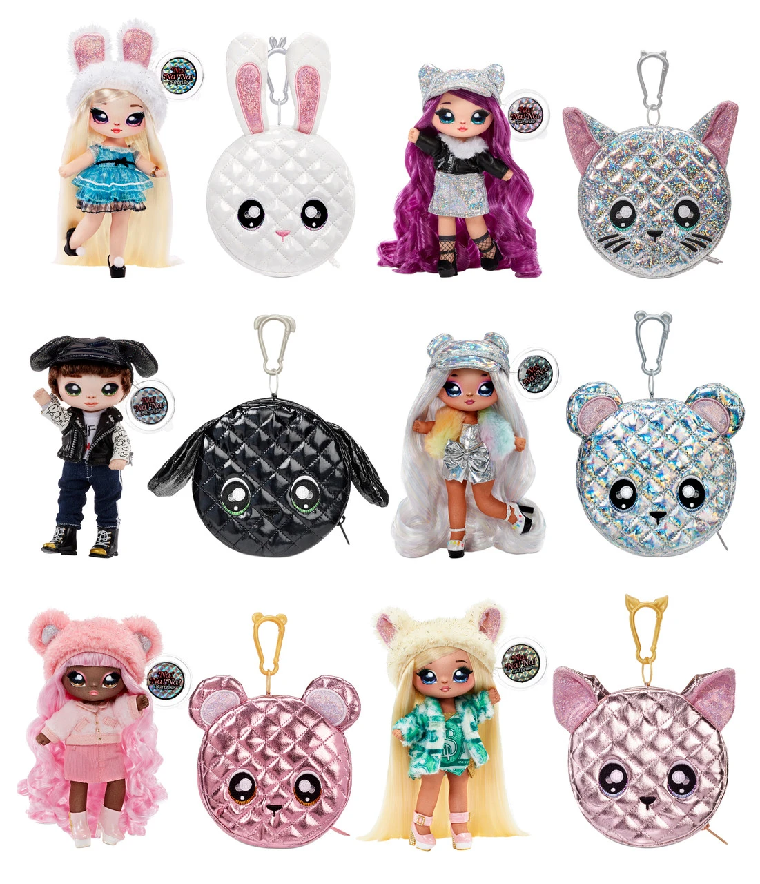 Na! Na! Na! Surprise 2-In-1 Pom Doll Glam Series 1 4 Na! Na! Na! Surprise 2-In-1 Pom Doll Glam Series 1 - Image 2