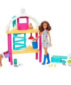 Barbie Hatch & Gather Egg Farm
