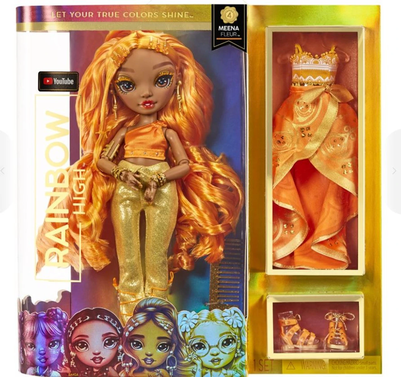 Rainbow High Fashion Doll S4 (Meena Fleur / Mila Berrymore / Delilah Fields) - Assorted 4 Rainbow High Fashion Doll S4 (Meena Fleur / Mila Berrymore / Delilah Fields) - Assorted - Image 2