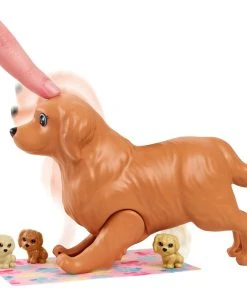 Barbie Doll And Newborn Pups Playset -Barbie Shop 31673205653534 91594.1659059347