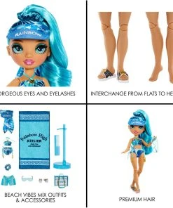 Rainbow High Pacific Coast Fashion Doll -Barbie Shop 31781659508766 70371.1658386445