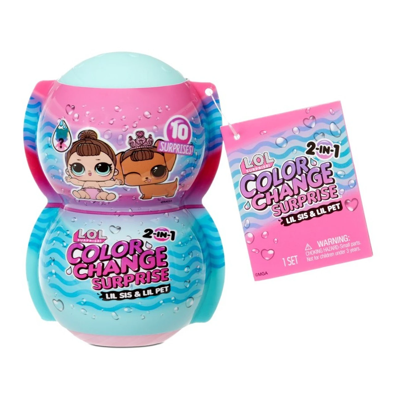 L.O.L. Suprise Colour Change 2-IN-1 Me & My Lil Sis & Lil Pet 4 L.O.L. Suprise Colour Change 2-IN-1 Me & My Lil Sis & Lil Pet - Image 2