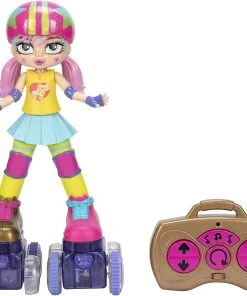 Rock N Rollerskate Doll Rainbow Riley Light Up Remote Control Rollerskating Doll -Barbie Shop 3 94250.1663912105