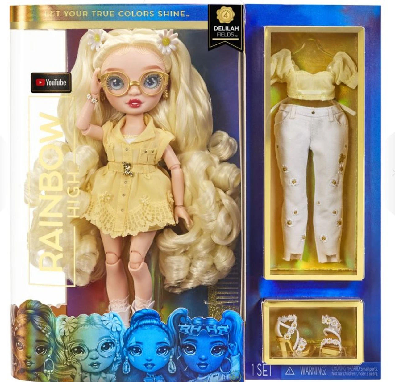 Rainbow High Fashion Doll S4 (Meena Fleur / Mila Berrymore / Delilah Fields) - Assorted 6 Rainbow High Fashion Doll S4 (Meena Fleur / Mila Berrymore / Delilah Fields) - Assorted - Image 4