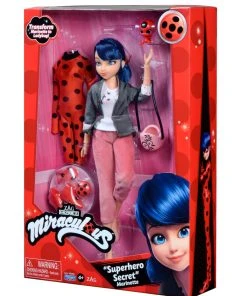 Miraculous Ladybug Core Fashion Doll With 2 Outfits -Barbie Shop 50355 side 44417.1627028830