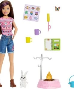 Barbie Camping Sisters + Pet