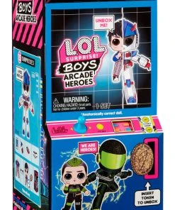 L.O.L. Surprise! Boys Arcade Heroes - Action Figure Doll With 15 Surprises - Assorted