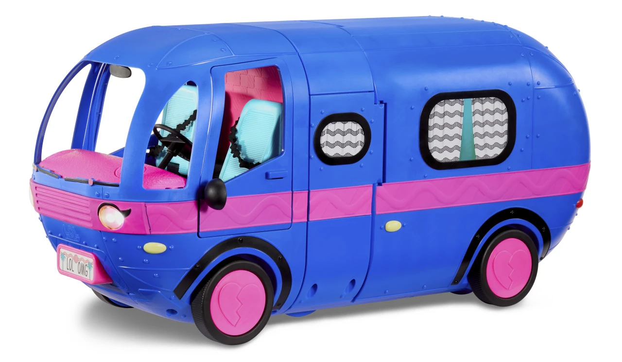 LOL Surprise! O.M.G. 4-in-1 Glamper Fashion Camper With 55+ Surprises (Electric Blue) - Image 3