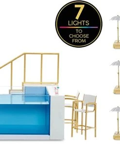 Rainbow High Colour Change Pool & Beach Playset -Barbie Shop 578475 Rainbow High Colour Change Pool 2 36190.1666219537