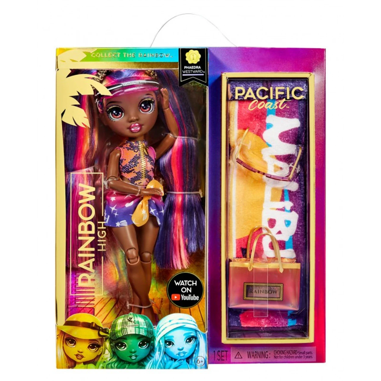 Rainbow High Pacific Coast Fashion Doll 2 - Assorted 7 Rainbow High Pacific Coast Fashion Doll 2 - Assorted - Image 5