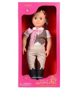 Our Generation Riding Doll W/ Tweed Vest Leah
