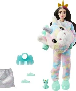 Barbie Cutie Reveal Doll Fantasy Series With Unicorn Plush Costume -Barbie Shop 61NRsdWv76L. AC SL1500 31819.1659068485