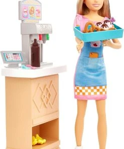Barbie Skipper Doll And Snack Bar Playset -Barbie Shop 61ZFvuG6hdL. AC SL1500 40104.1675995996