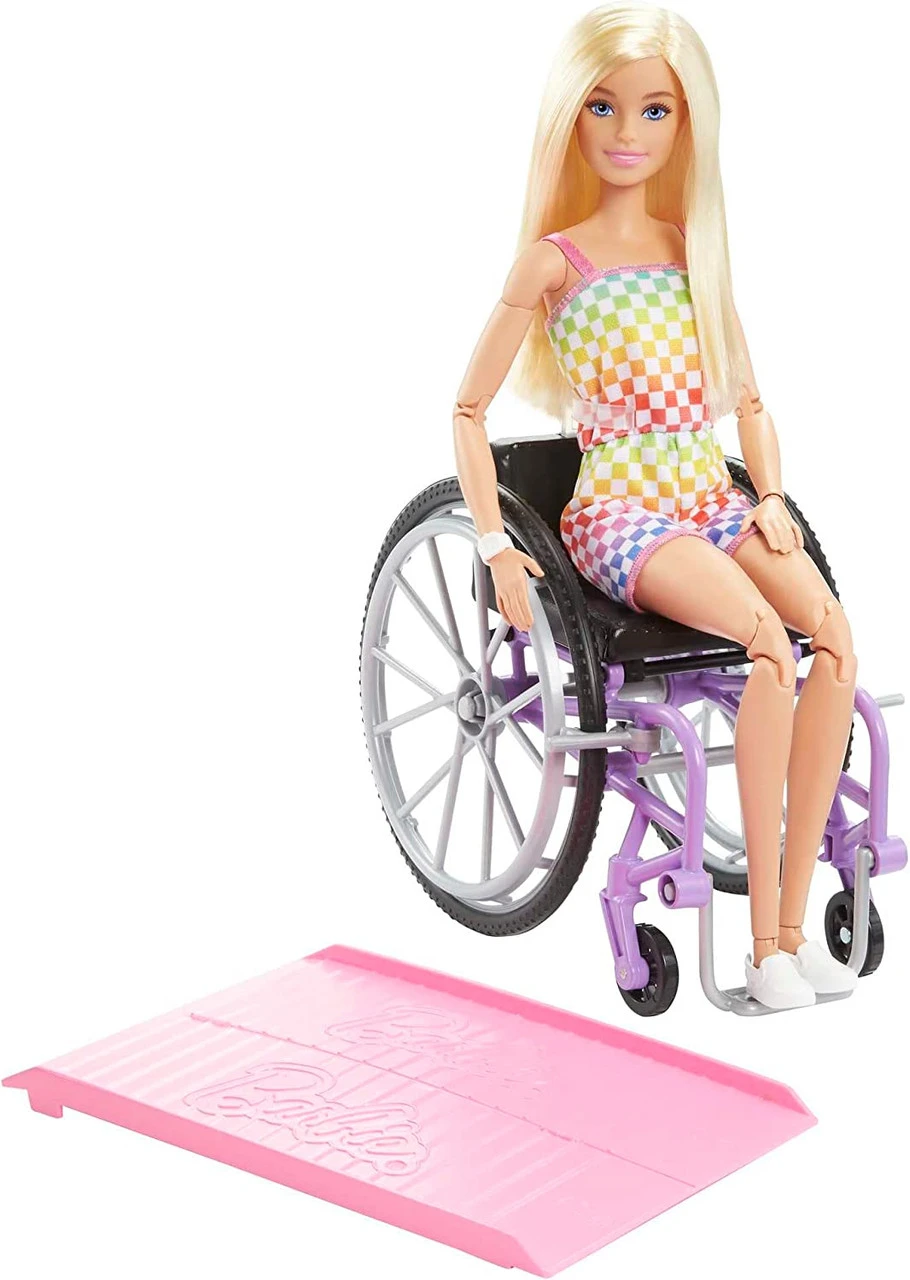 Barbie Fashionistas With Wheelchair And Ramp 3 Barbie Fashionistas With Wheelchair And Ramp