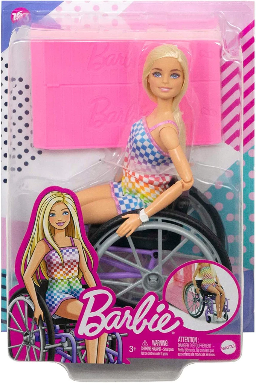 Barbie Fashionistas With Wheelchair And Ramp 8 Barbie Fashionistas With Wheelchair And Ramp - Image 6