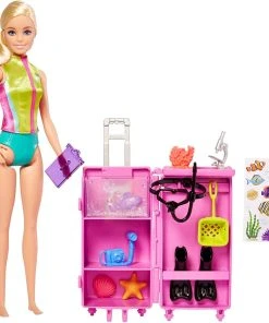 Barbie Marine Biologist Doll And Playset