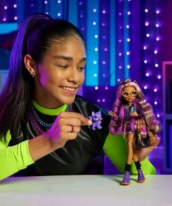 Monster High Core Clawdeen Wolf Doll -Barbie Shop 71Le6SZ5MYL. AC SL1500 04245.1675989498