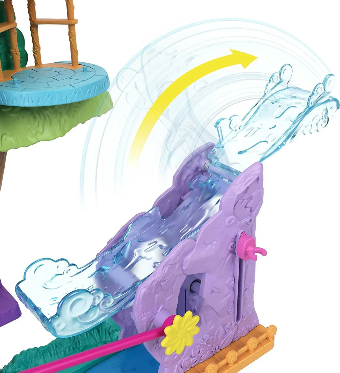 Polly Pocket Pollyville Pet Adventure Treehouse Playset 4 Polly Pocket Pollyville Pet Adventure Treehouse Playset - Image 2