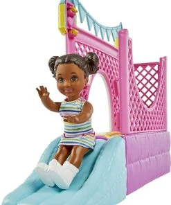 Barbie Skipper Babysitters Inc. Bounce House Playset -Barbie Shop 71rdUouIbuL. AC SL1500 05047.1658358611