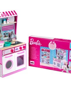 Barbie Toy Kitchen With Doll House 2 In 1 -Barbie Shop 7312 038 OVMV FS 73962.1614148766