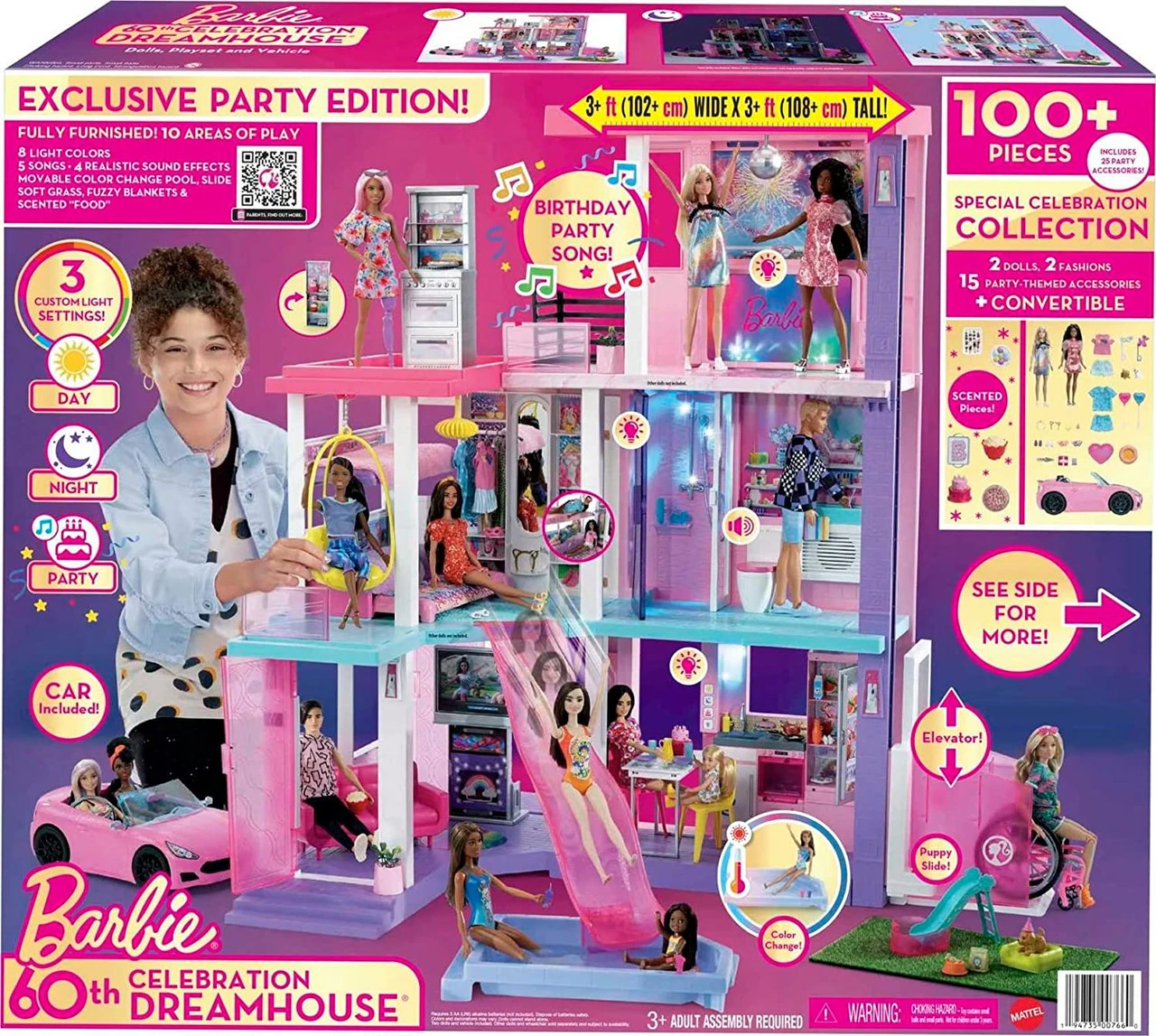 Barbie 60th Celebration Dreamhouse Playset 8 Barbie 60th Celebration Dreamhouse Playset - Image 6