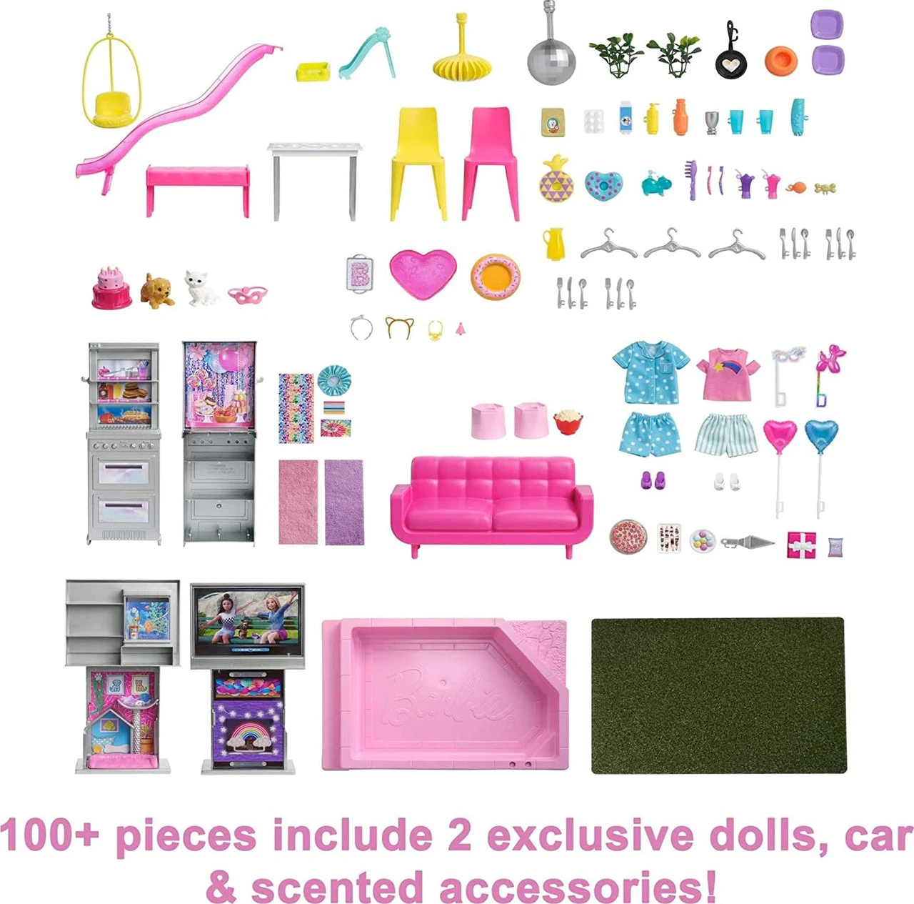 Barbie 60th Celebration Dreamhouse Playset 5 Barbie 60th Celebration Dreamhouse Playset - Image 3