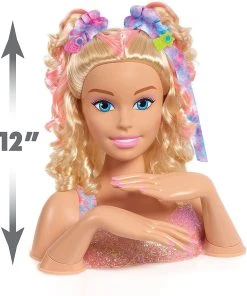 Barbie Deluxe Styling Head - Blonde -Barbie Shop 81Np4 s7vJS. AC SL1500 85121.1658358577