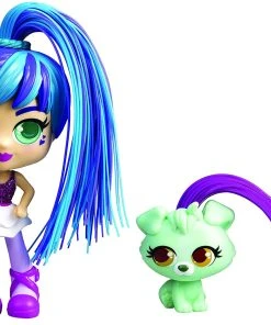 Curli Girls Doll And Pet Deluxe Set