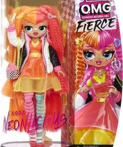 L.O.L. SURPRISE! OMG Fierce Neonlicious Fashion Doll -Barbie Shop 81hMtHPl4gL. AC SL1500 67712.1668657569
