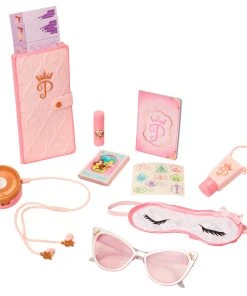 Disney Princess Style Collection Suitcase Travel Set 7 Disney Princess Style Collection Suitcase Travel Set -Barbie Shop 98873 Accessories 38153.1584583692