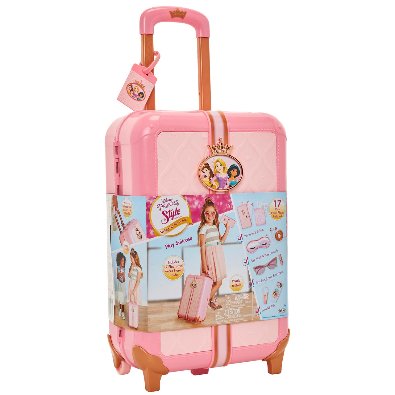 Disney Princess Style Collection Suitcase Travel Set 4 Disney Princess Style Collection Suitcase Travel Set - Image 2
