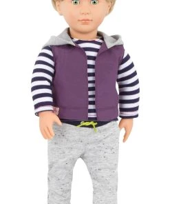 Our Generation Boy Doll With Hoodie, Rafael