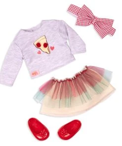 Our Generation - Francesca Deluxe Pizzeria Doll With Book -Barbie Shop BD31274 DP F 18373.1620386314