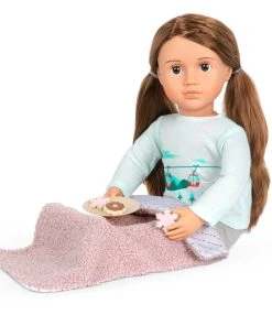 Our Generation - Sandy Deluxe Log Cabin Doll With Book -Barbie Shop BD31305 DP D 38864.1620386093
