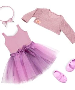 Our Generation - Savannah Doll With Two-Tone Purple Ballet Tutu -Barbie Shop BD31316 DP B 05558.1620392532