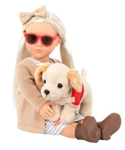 Marlow 46cm Doll With Plush Guide Dog 10 Marlow 46cm Doll With Plush Guide Dog -Barbie Shop BD31321 18 inch doll Marlow plush guide dog stuffed animal 1800x1800 16037.1673501962