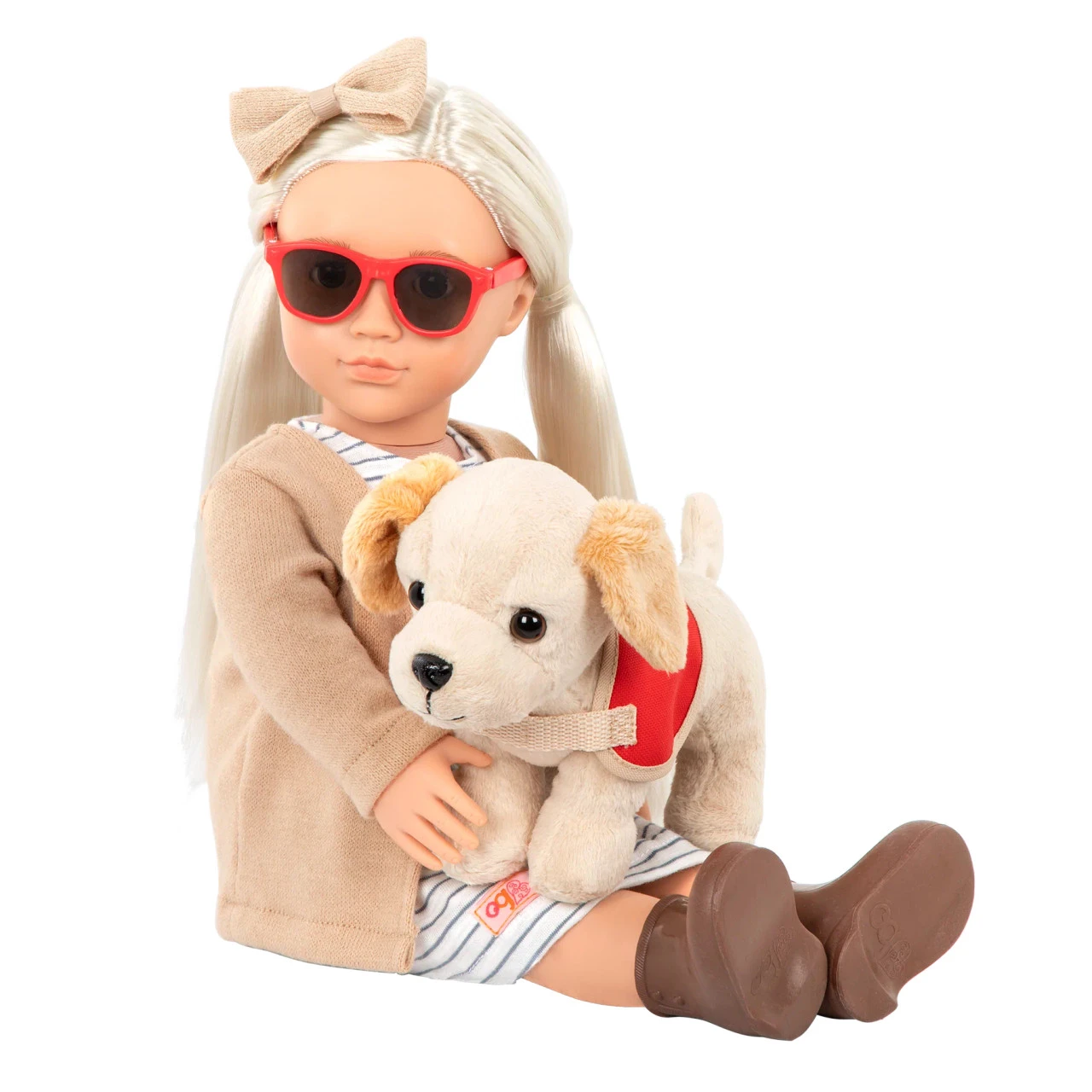 Marlow 46cm Doll With Plush Guide Dog 5 Marlow 46cm Doll With Plush Guide Dog - Image 3