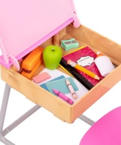 Student Desk Set -Barbie Shop BD35195 DP D 24107.1627878321