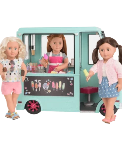 Our Generation Ice Cream Truck -Barbie Shop BD37252Z 3 09244.1567392720