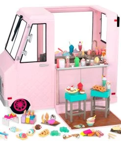Our Generation Sweet Stop Ice Cream Truck - Pink